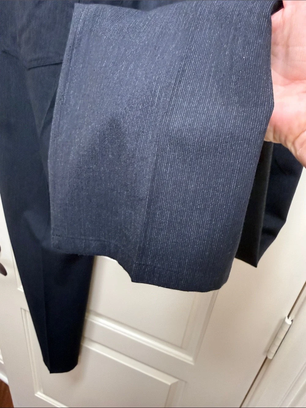 Alberto Tailored Men's Black Dress Pants